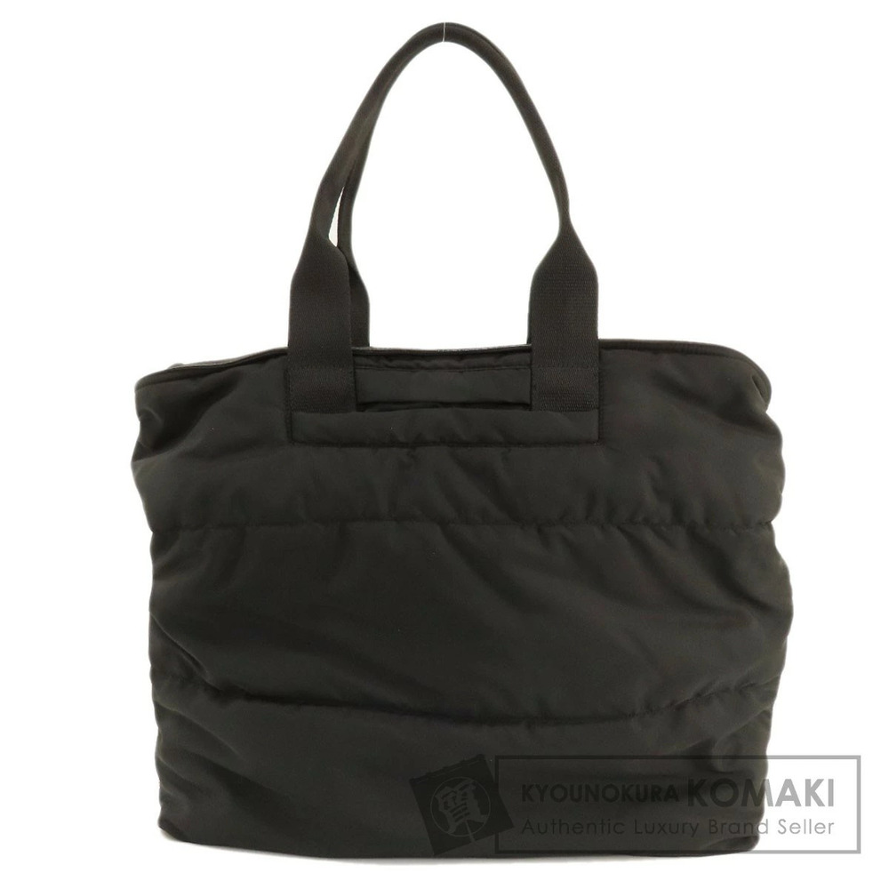 Prada logo tote bag Black